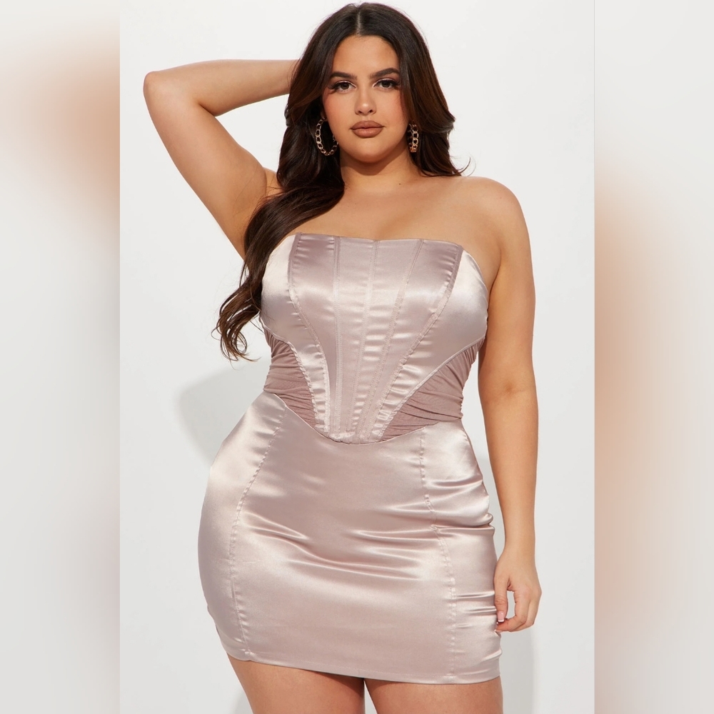 Crissy Satin Mini Dress